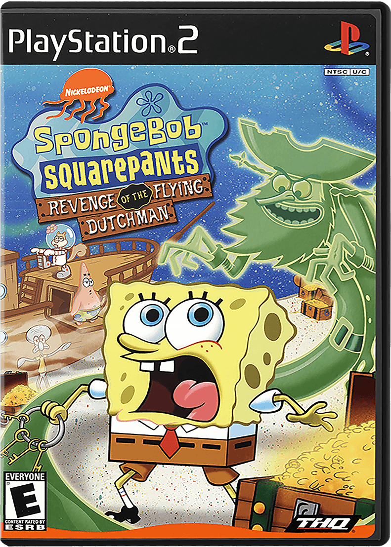 SpongeBob SquarePants Revenge of the Flying Dutchman box art for Playstation 2